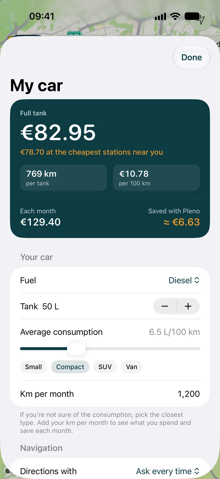 What your car costs